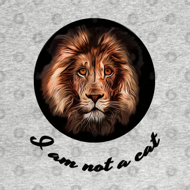 I am Not a Cat by Super print